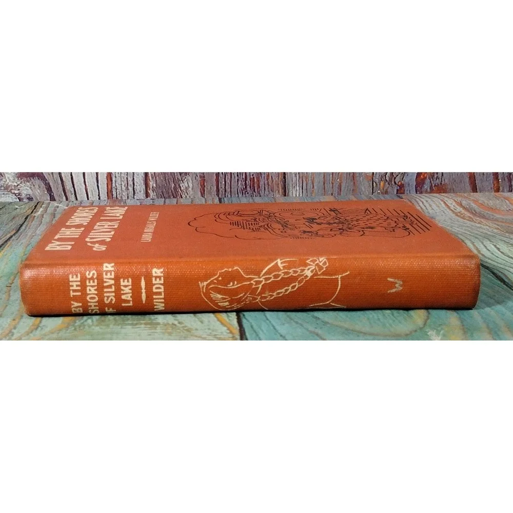 By the Shores of Silver Lake by Laura Ingalls Wilder (1939, Hardcover) Ex-LIB